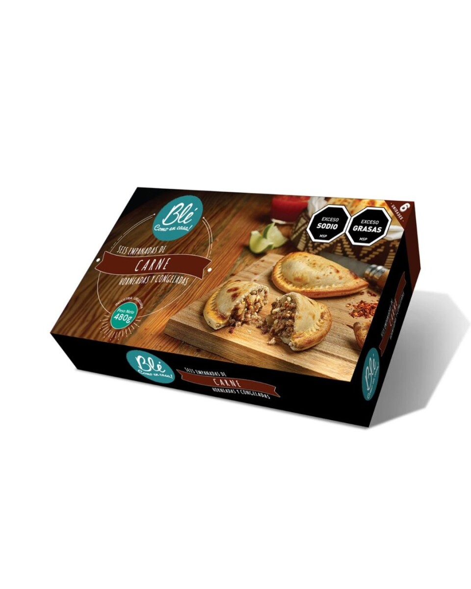 EMPANADAS DE CARNE BLE X 6 