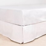 Sábana Ajustable Finezza 400 Hilos Color Blanco (altura del colchón 40 cm) King