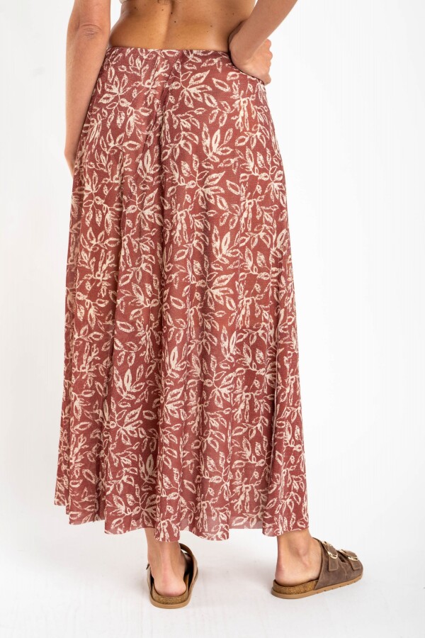 Falda Estampada Multi