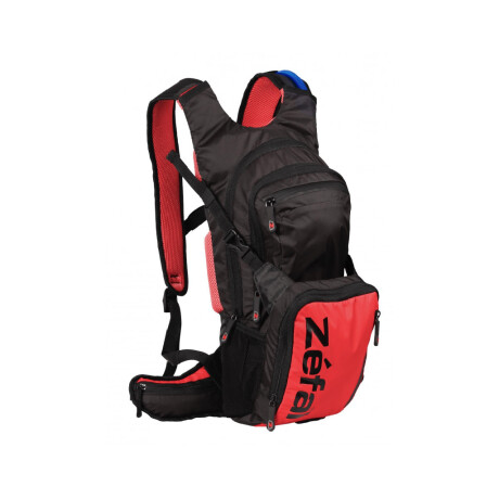 Mochila Hidratante Zefal Z Enduro Negro/rojo