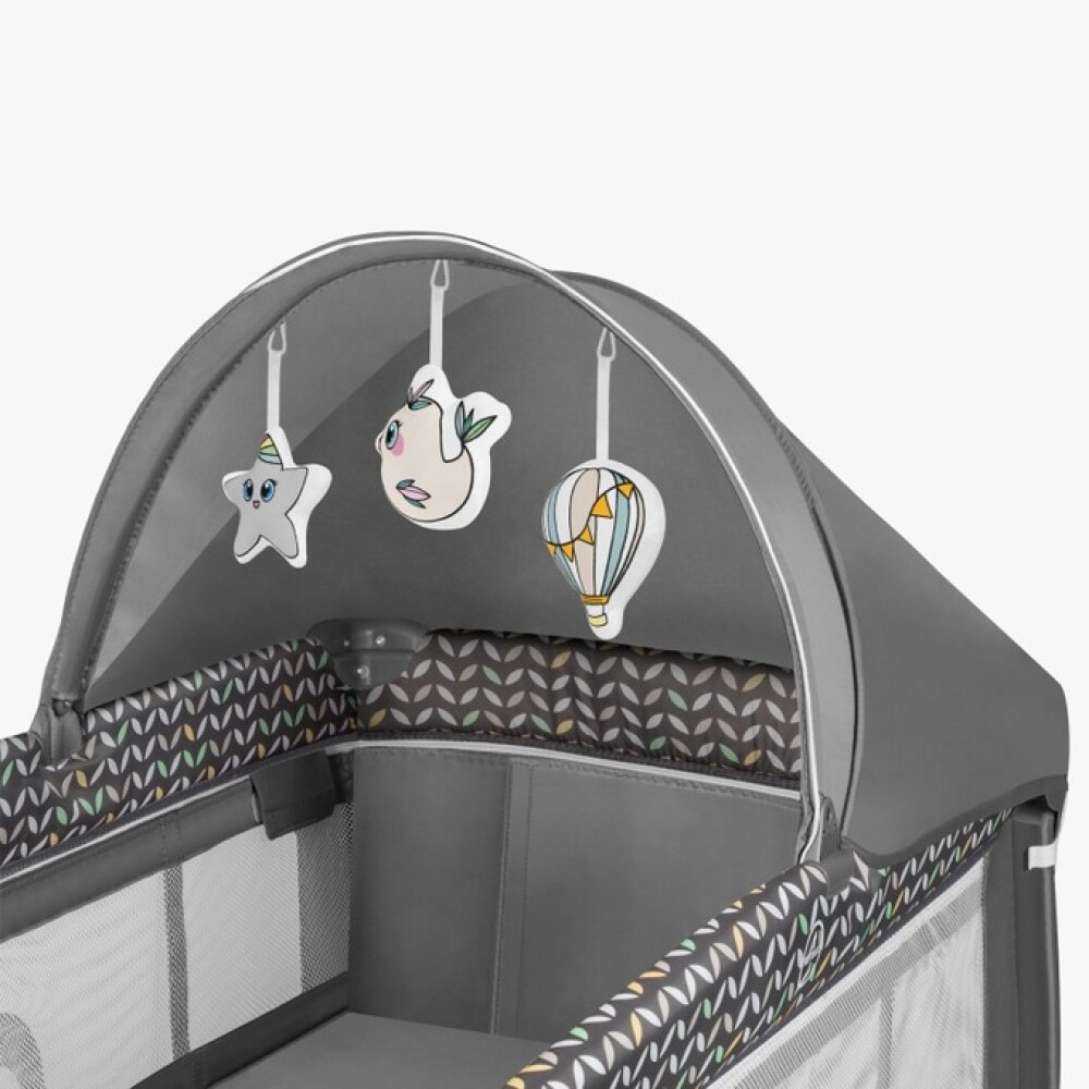 Practicuna deluxe SVEN PLUS Lionelo grey scandi