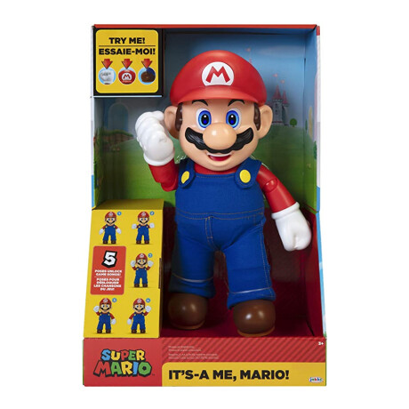 Figura Articulada de Super Mario con Sonidos (36 cm) Figura Articulada de Super Mario con Sonidos (36 cm)