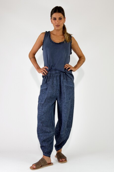 PANTALON BLANES Azul