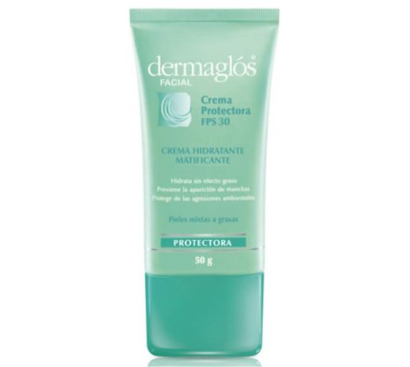 Dermaglos Crema Facial Hidratante Matificante con Filtro Solar Factor 30 50 gr | Hidratación y Protección Diaria