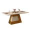 Mesa de Comedor Dala Blanco/ Marron