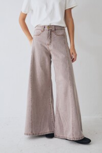 JEAN WIDE XL Greige