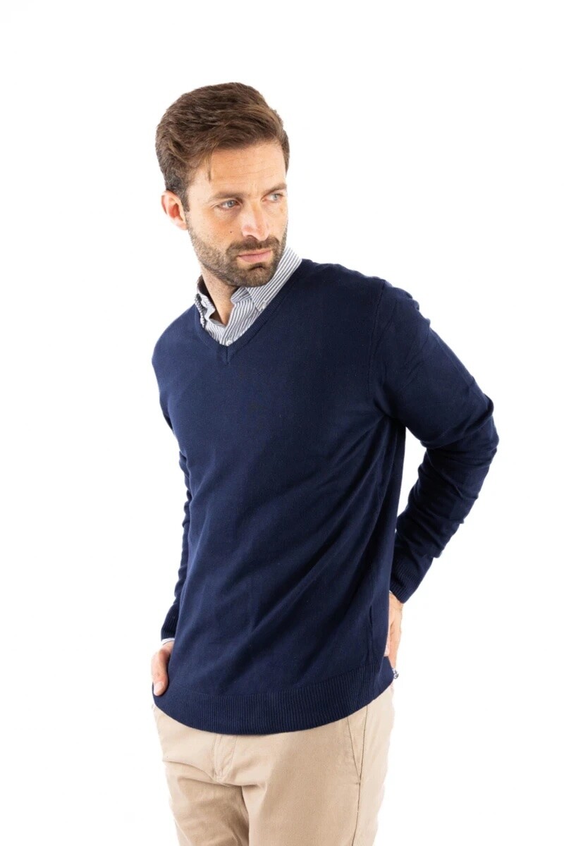 Sweater Brixham Kevingston Azul Oscuro