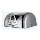 SECADOR DE MANOS 32x29.5x16.5CM EN ACERO INOXIDABLE 1400W GRIS-BRUSHED NICKEL