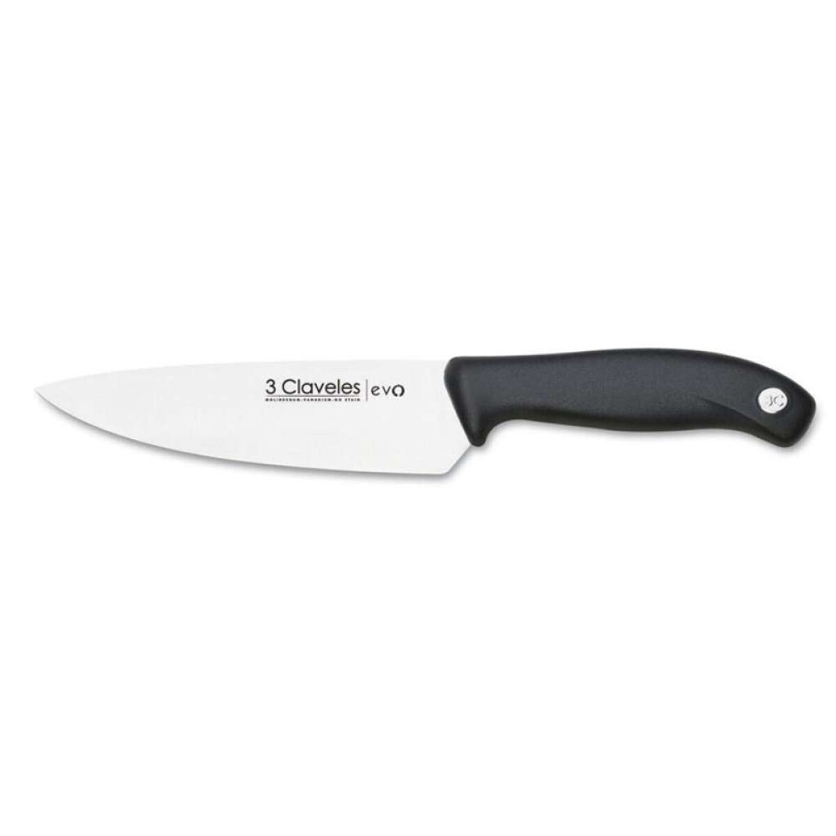 Cuchillo Chef Caja Pvc Evo 3 Claveles - 15Cm 