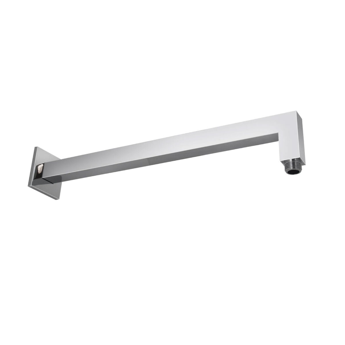 Griferia Brazo De Ducha Cromo Brillo Baño 40Cm 