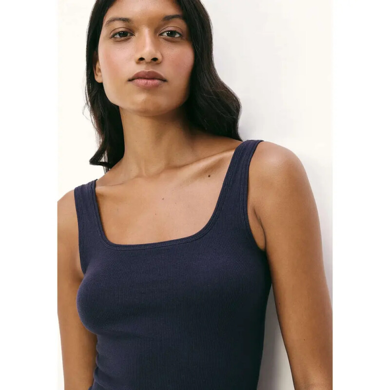 BLUSA SM FEM AZUL ESCURO