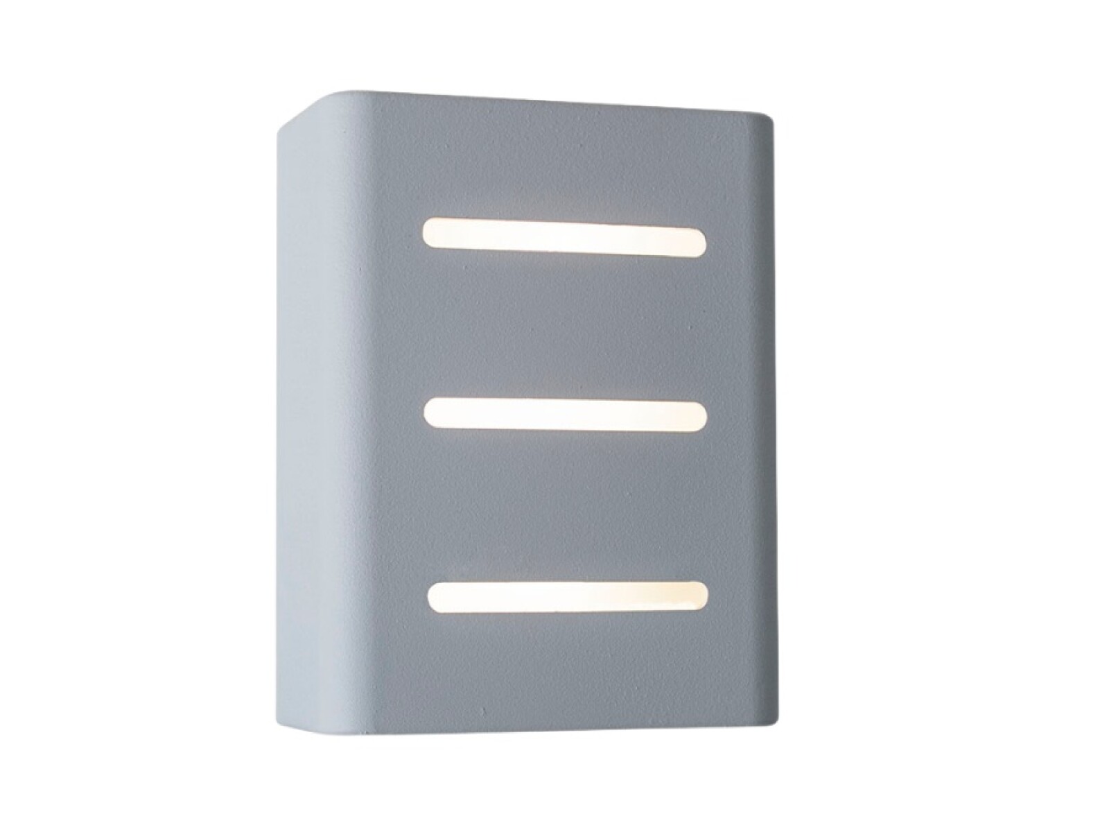 APLIQUE FUSSEN VCP G9 3 ABERTURAS BLANCO 