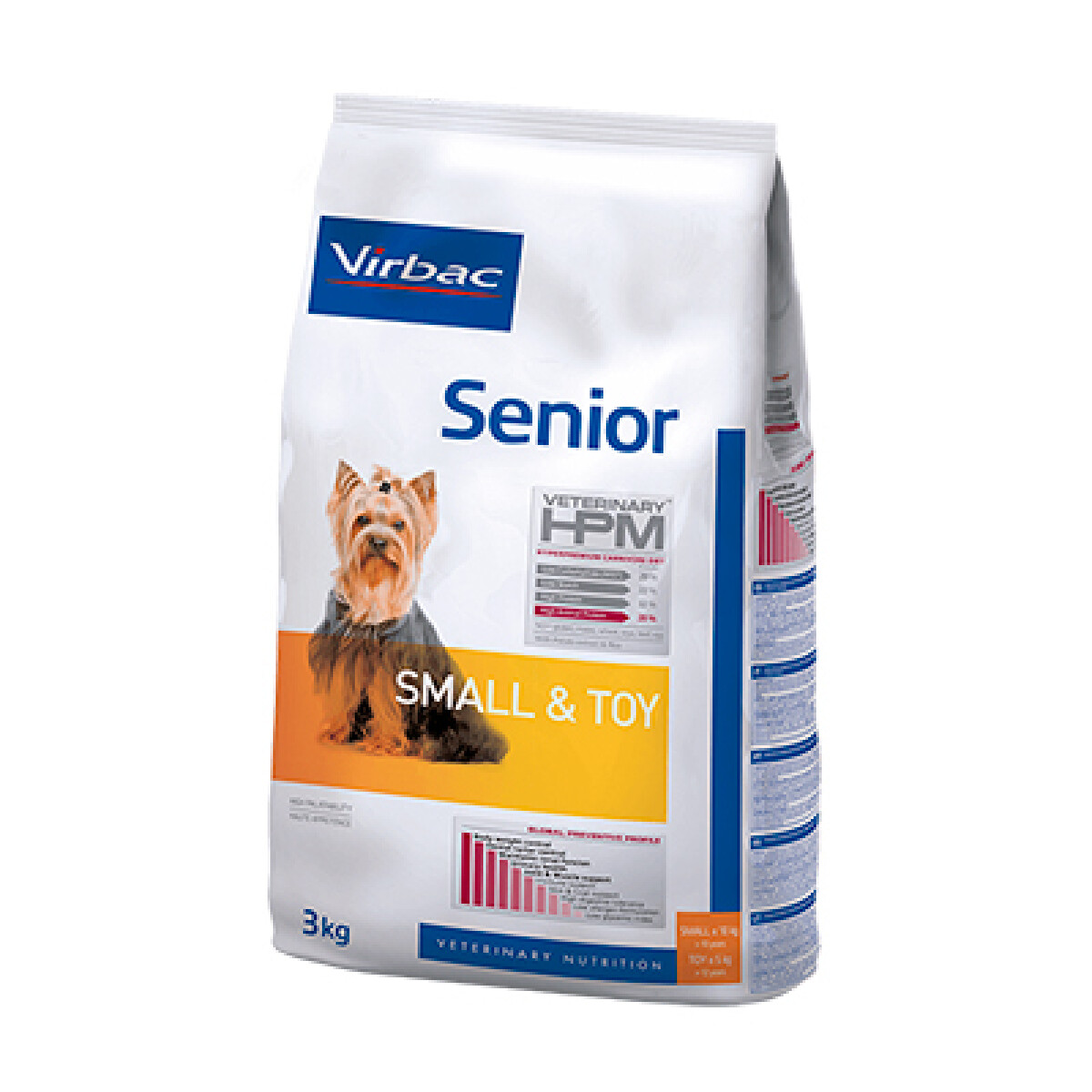 VIRBAC DOG SENIOR SMALL & TOY 3KG 