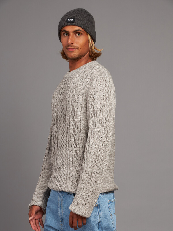 SWEATER LEIVA RUSTY Gris