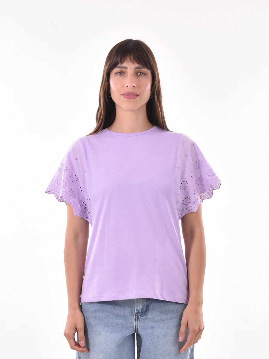 REMERA BUTTERFLY - LAVANDA 
