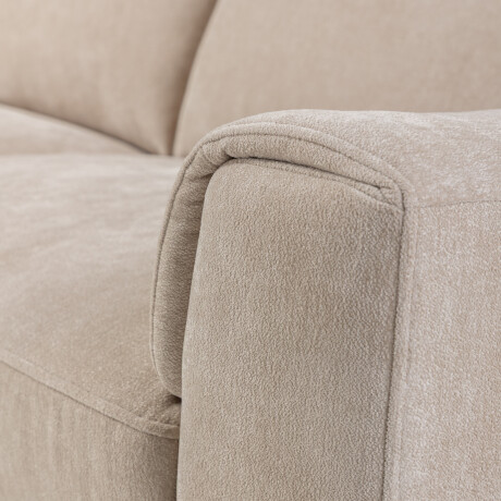 Rinconera Luke - Tela Microfibra - Chaise Izquierda 6686-4 Beige