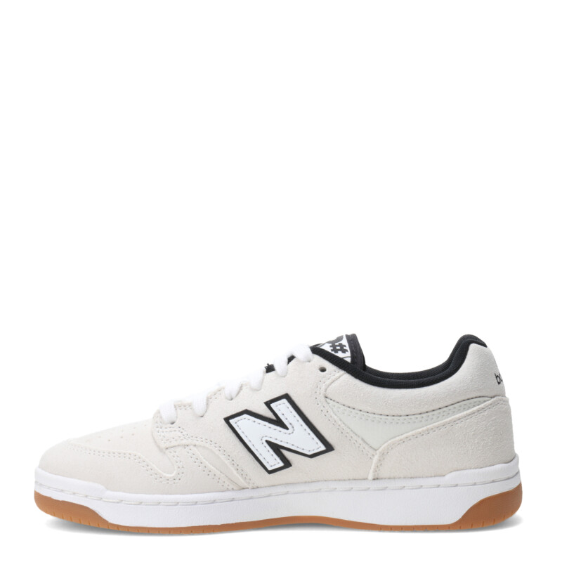 Championes de Hombre New Balance Skate Patin 480 Blanco - Negro