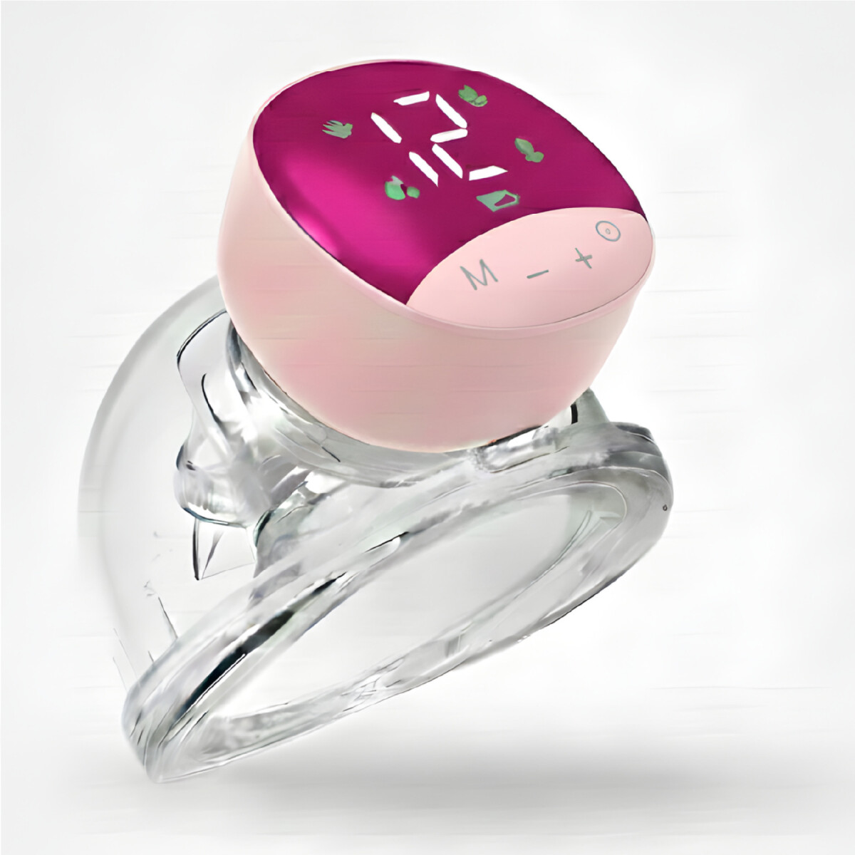 Extractor Maternal Inalambrico 4 Modos 12 Niveles Recargable - Color Rosado 