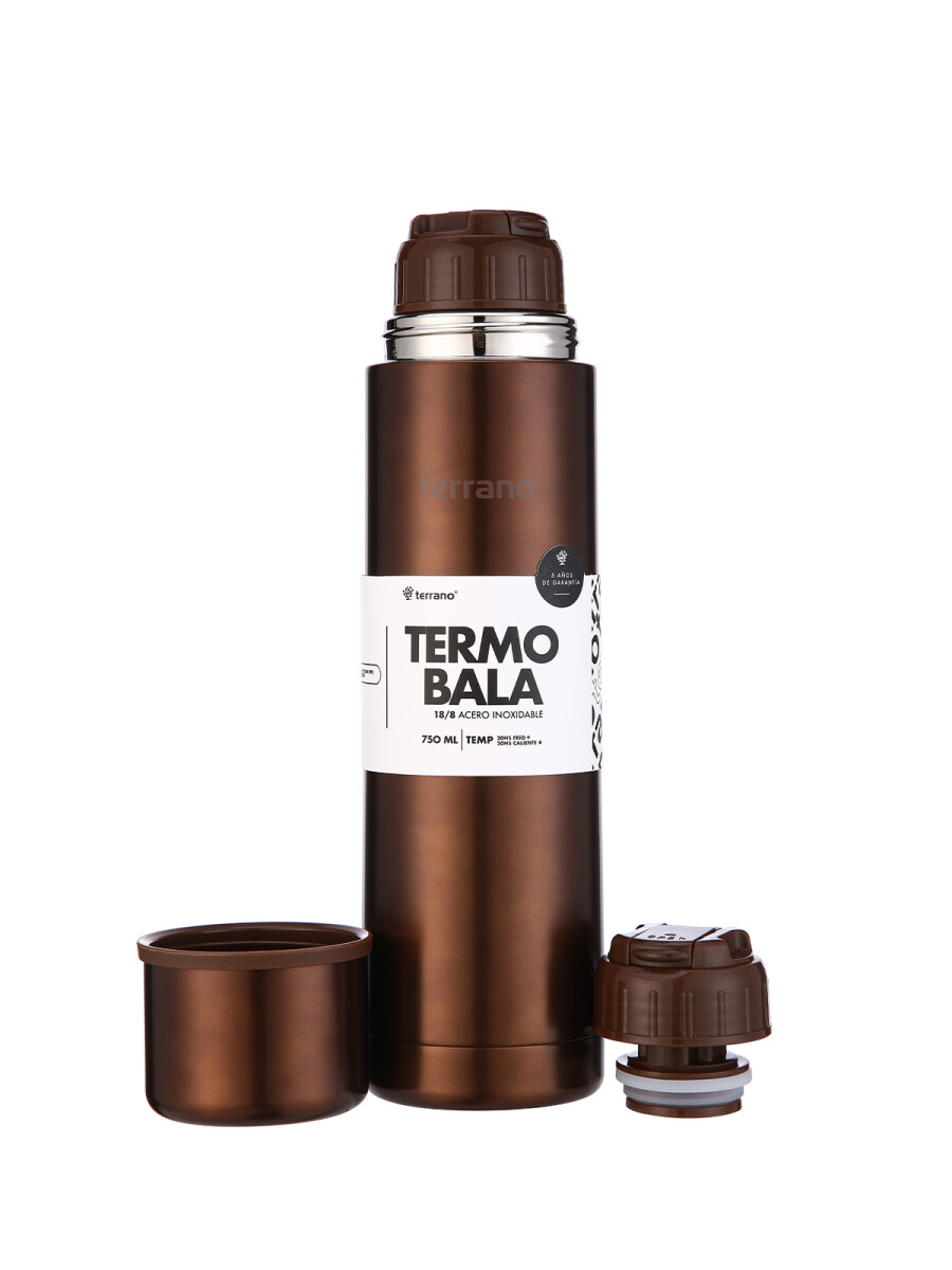 Termo Bala 750ML Metalizado - Copper 