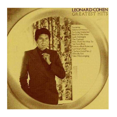 Leonard Cohen- Greatest Hits - Vinilo Leonard Cohen- Greatest Hits - Vinilo