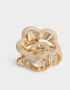 Broche Con flores Broche Flor - Dorado