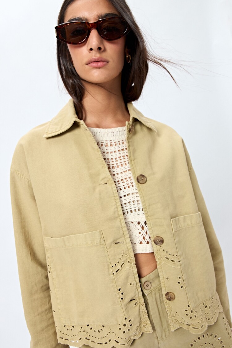 SOBRECAMISA AITANA Verde Cazador