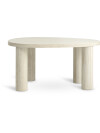 Mesa de centro LUNDEBORG 68x85 mármol Mesa de centro LUNDEBORG 68x85 mármol