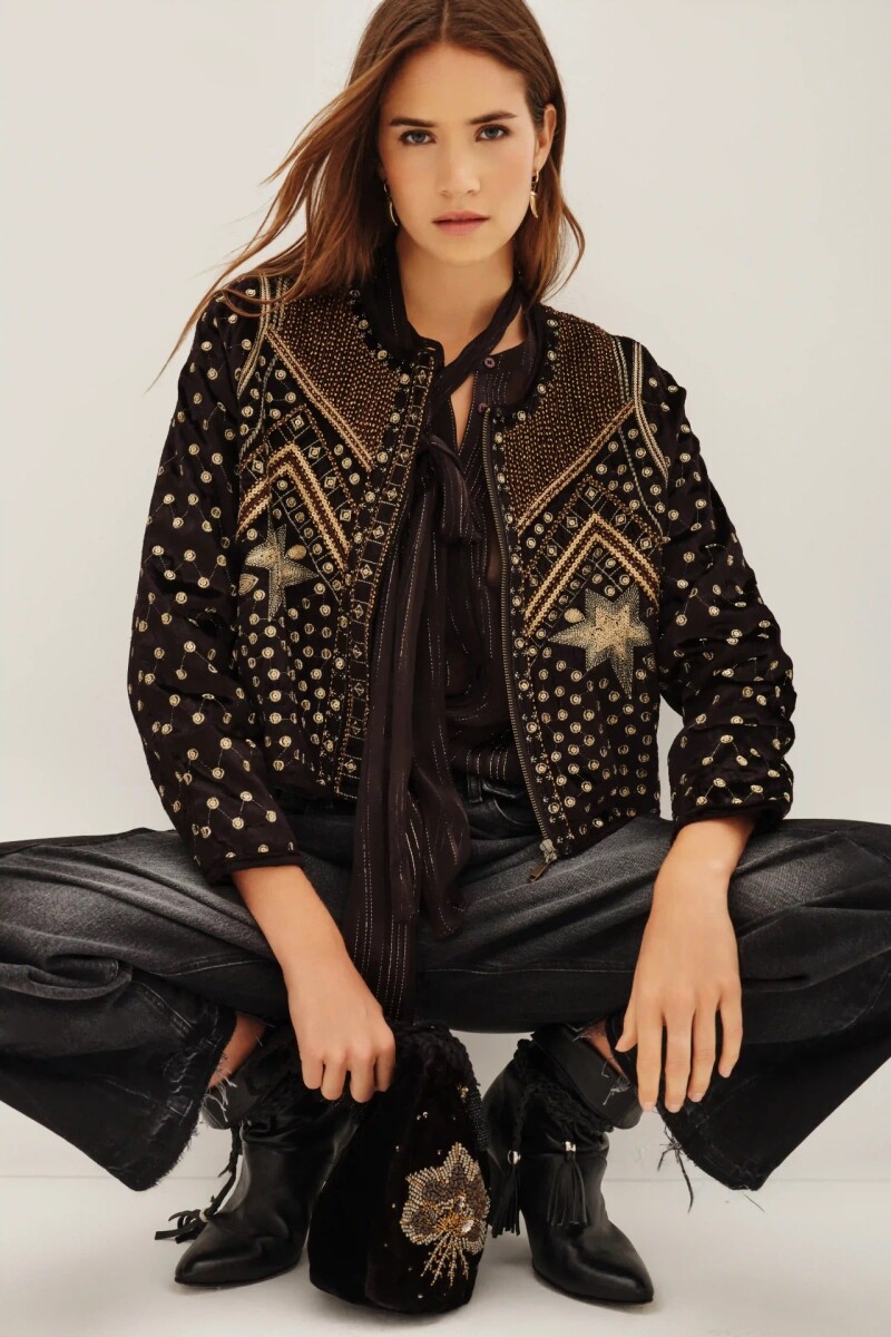 Campera Barouk Cosmos Negro