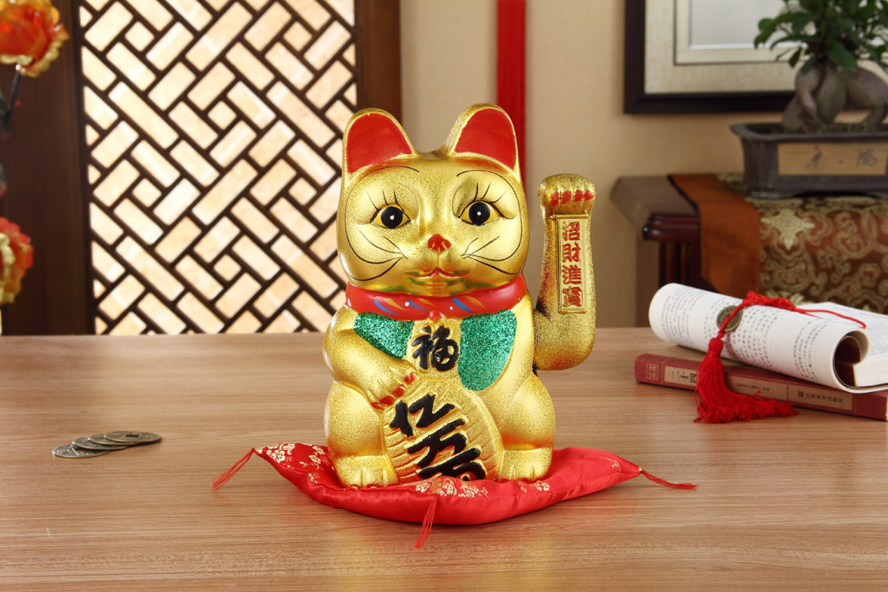 Gato De La Suerte Chico 