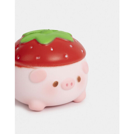 Squishy Chanchito Con Gorro Rosa Claro