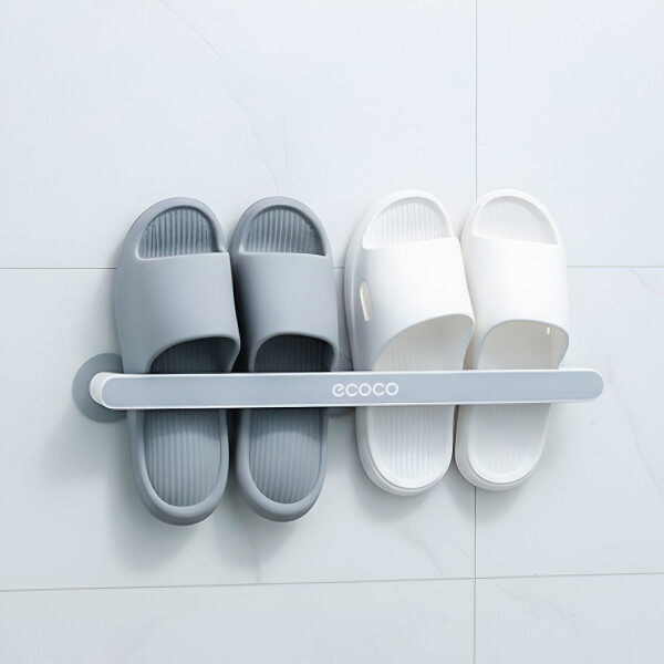 Barra Organizador De Calzado Toallero Zapatera Mediano Color Gris