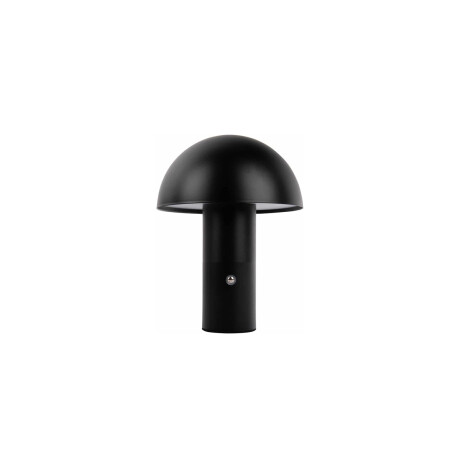 Lámpara de Mesa y Escritorio con Luz Led Tipo Hongo Champiñón Negro