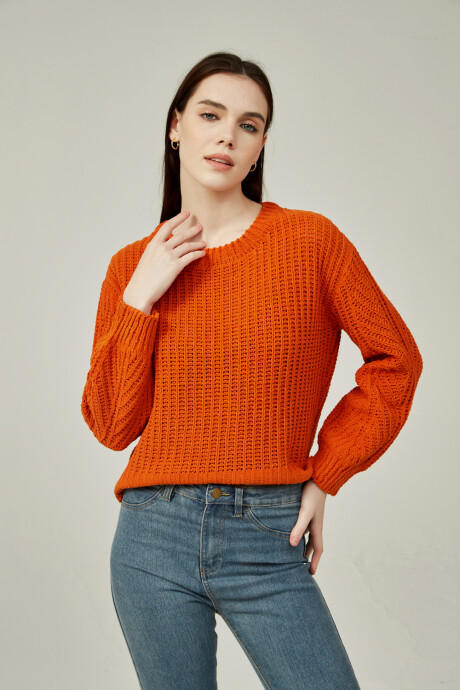 Sweater Eneldo Naranja