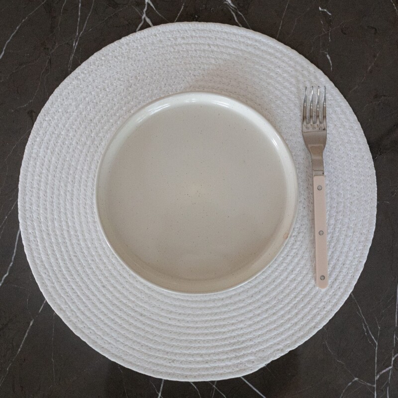 Individual redondo Flores Individual redondo Flores