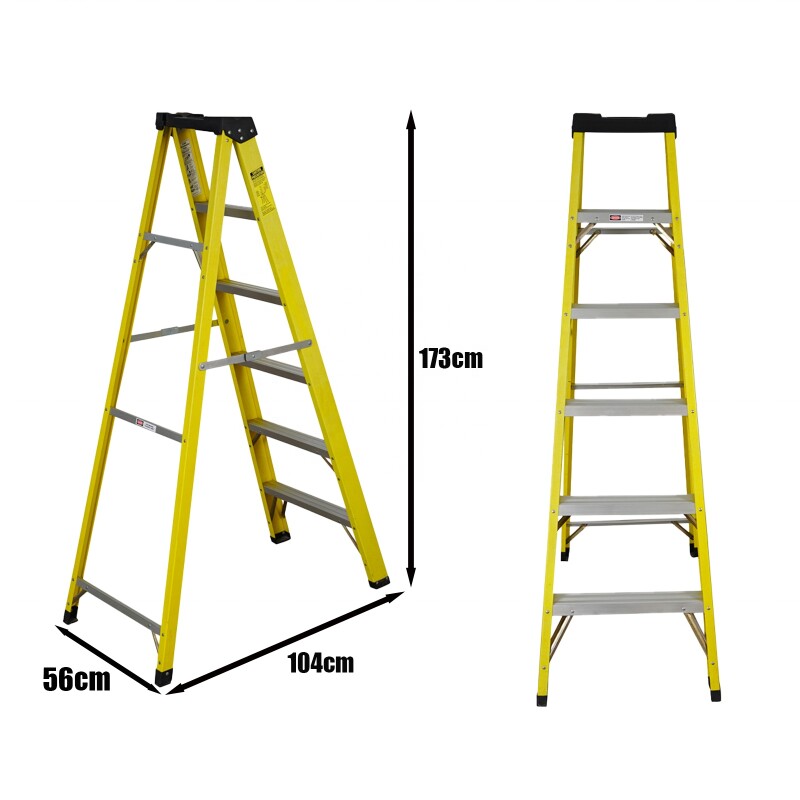 GALOX ESCALERA DE FIBRA FAMILIAR PANTHER 6 ESCALONES Galox Escalera De Fibra Familiar Panther 6 Escalones