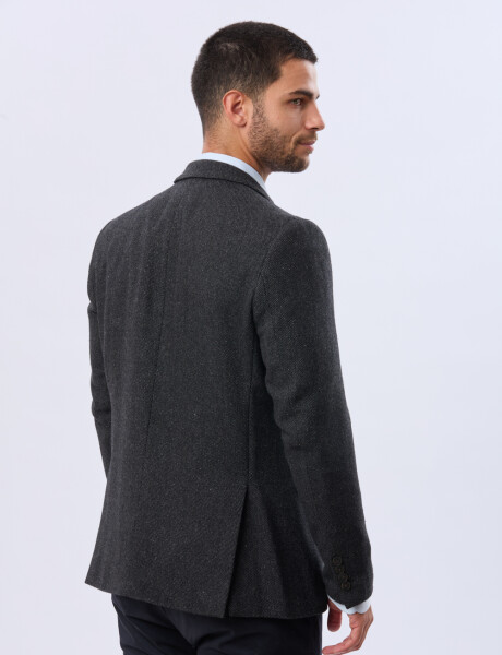 SACO SPORT DE LANA Gris