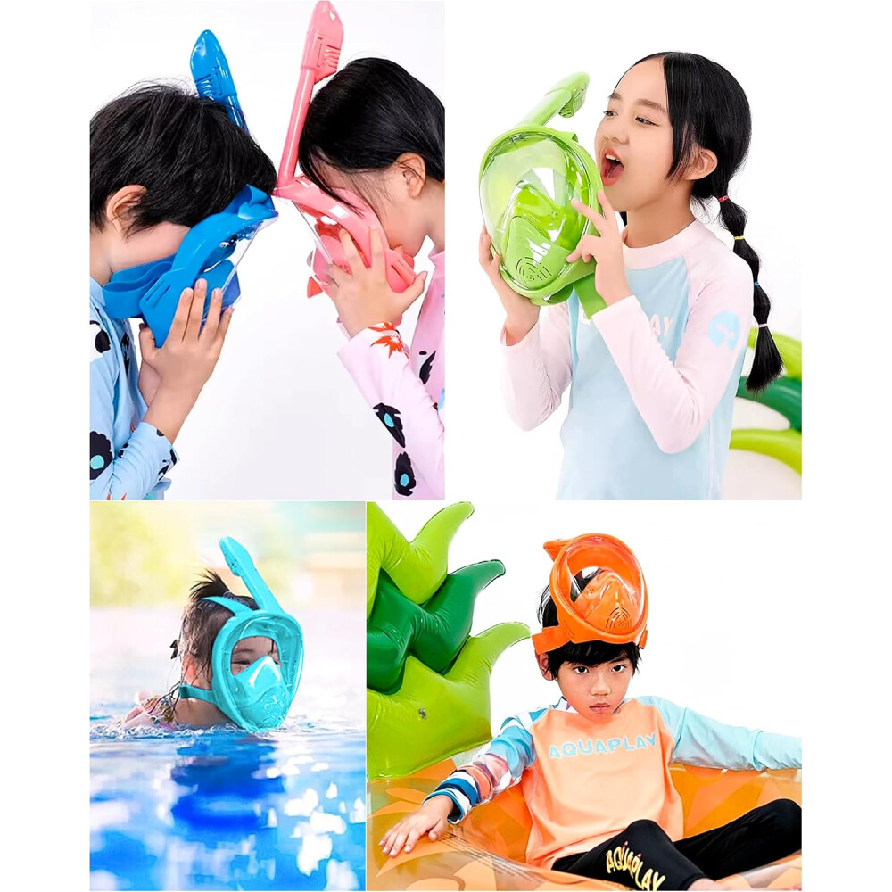Máscara de snorkel infantil Cian