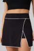 Faldas On-The-Go Classic Mini Skirt Mujer Black/Classic White