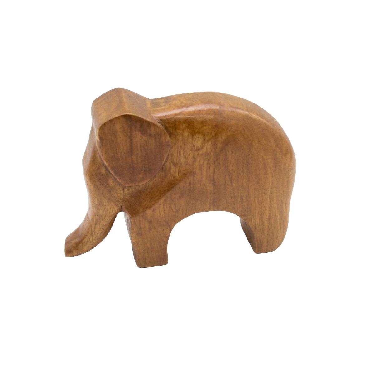 FIGURA ELEFANTE MDF BEIGE 24X19CM 