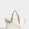 Mochilas Special Price Cartera Shopper Special Price - Blanco Crudo