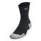 UA Velociti Run Cush 3p Crew-WHT BLK-001