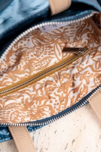 Cartera Azul