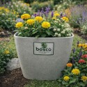 Maceta Cuadrada 24Cm Umbra Gris Maceta Cuadrada 24Cm Umbra Gris