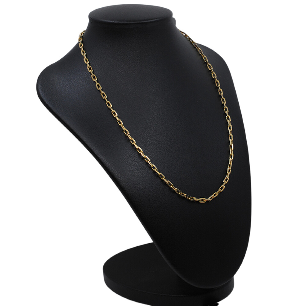 Cadena en oro 18k forcet. Largo 42cm aprox. Cadena en oro 18k forcet. Largo 42cm aprox.