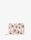 Ficheros Zip Round Billetera Formato Fichero - Estampado Flores