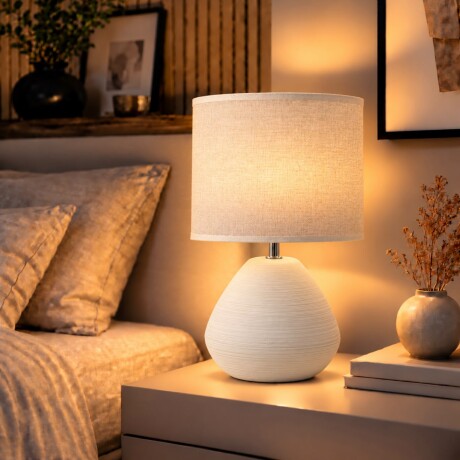 Lámpara de Mesa Duna Blanca Lámpara de Mesa Duna Blanca