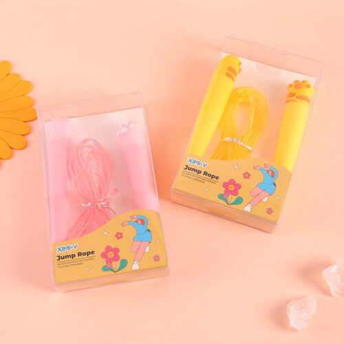 Cuerda Para Saltar - Patitas De Gato Rosa