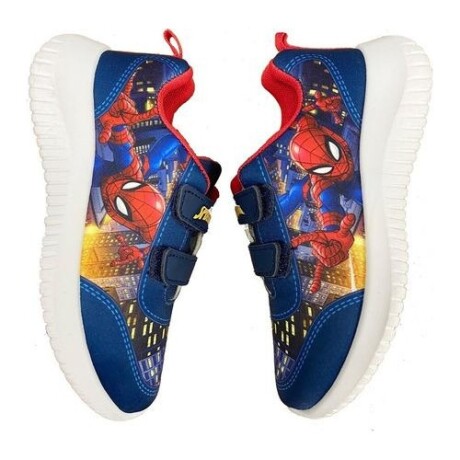 Championes infantiles con ajuste en velcro Spiderman