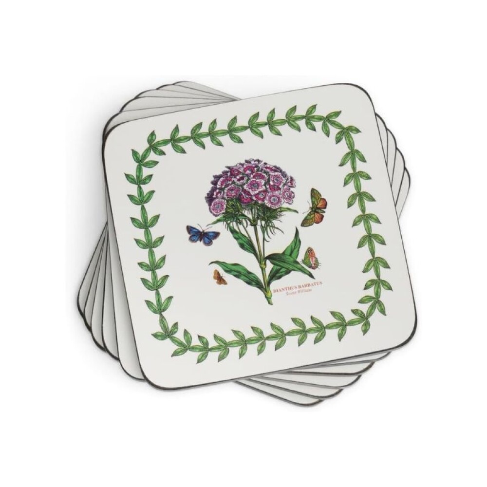 PORTMEIRION BOT GARDEN POSAVASOS SET x 6 PORTMEIRION BOT GARDEN POSAVASOS SET x 6