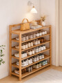 ZAPATERO PLEGABLE 6 NIVELES MADERA